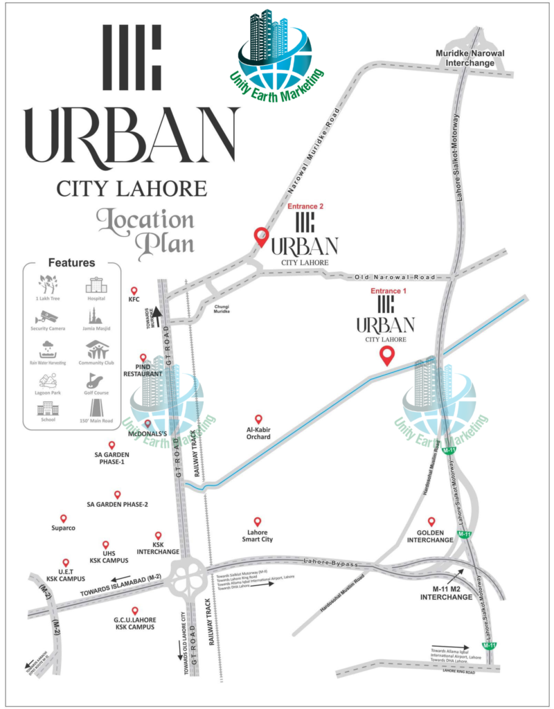 urban city Lahore location
